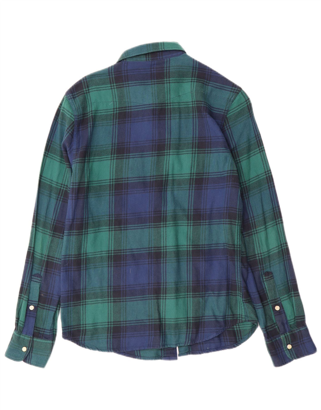 Lee Chemise en flanelle pour homme Petit coton à carreaux vert