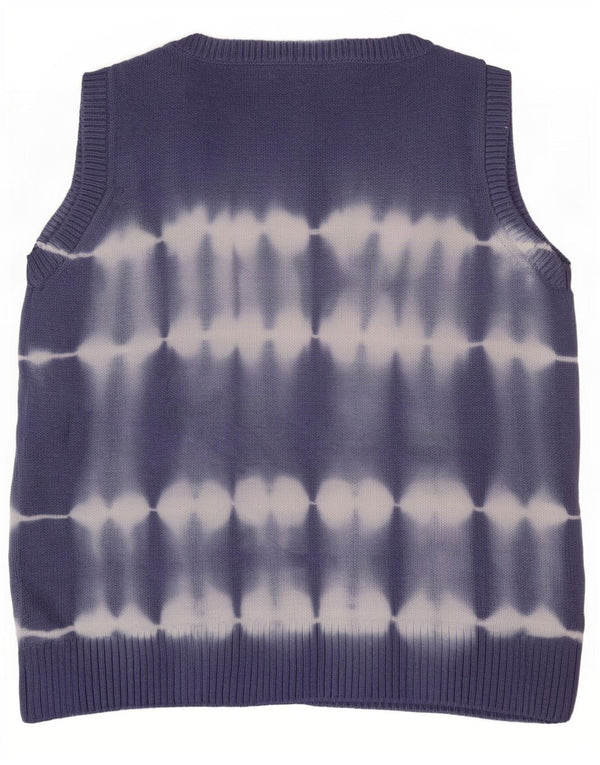 Débardeur White Stuff pour femme UK 10 Small Bleu Tie Dye Coton