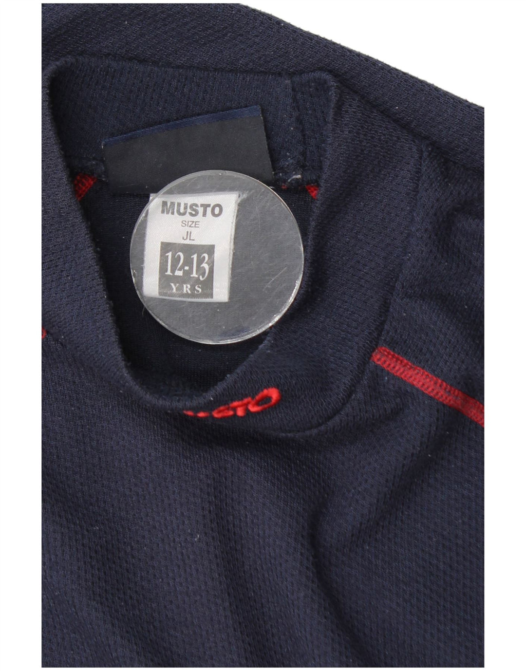 Musto Haut à manches longues pour garçon 12-13 ans Bleu marine Taille L
