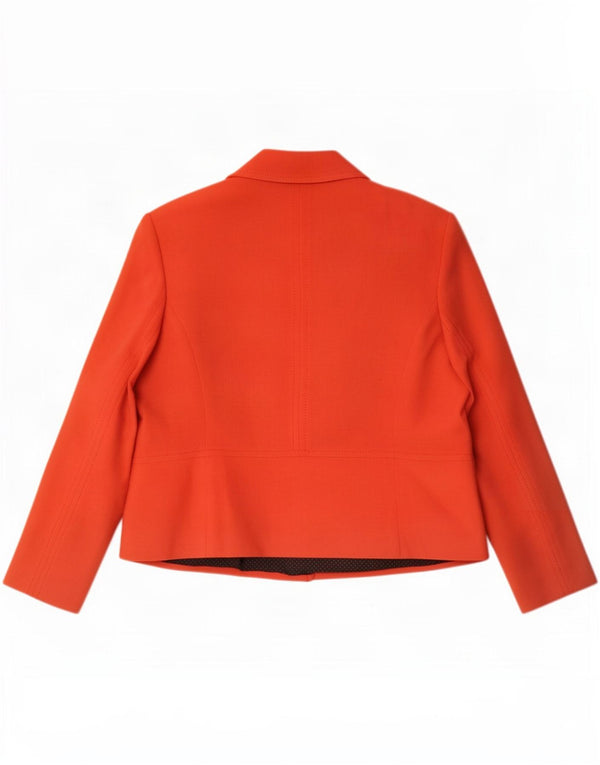 Marks & Spencer Veste blazer croisée pour femme UK 20 2XL Orange