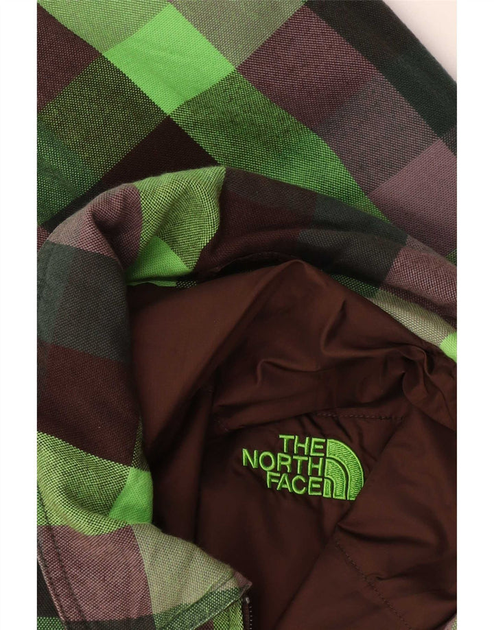 The North Face Veste Bomber Homme UK 38 Medium Green Check