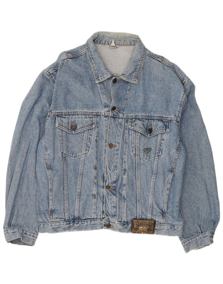 Wampum Veste en jean pour homme UK 42 XL Bleu