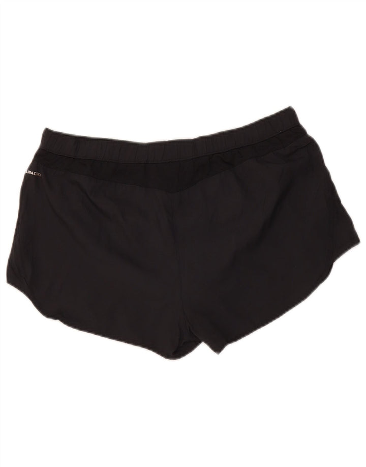 ADIDAS Short de sport Supernova pour femme UK 12 Noir moyen Polyester