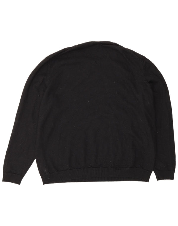 Hugo Boss Pull à col rond pour homme Noir moyen