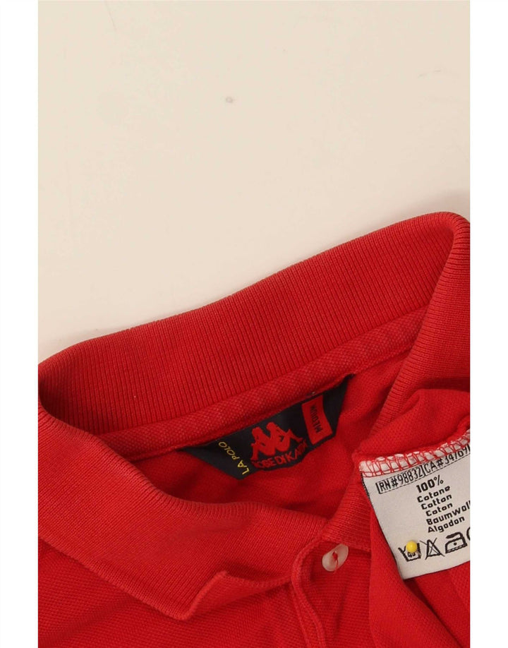 Kappa Polo Homme Rouge Moyen Coton