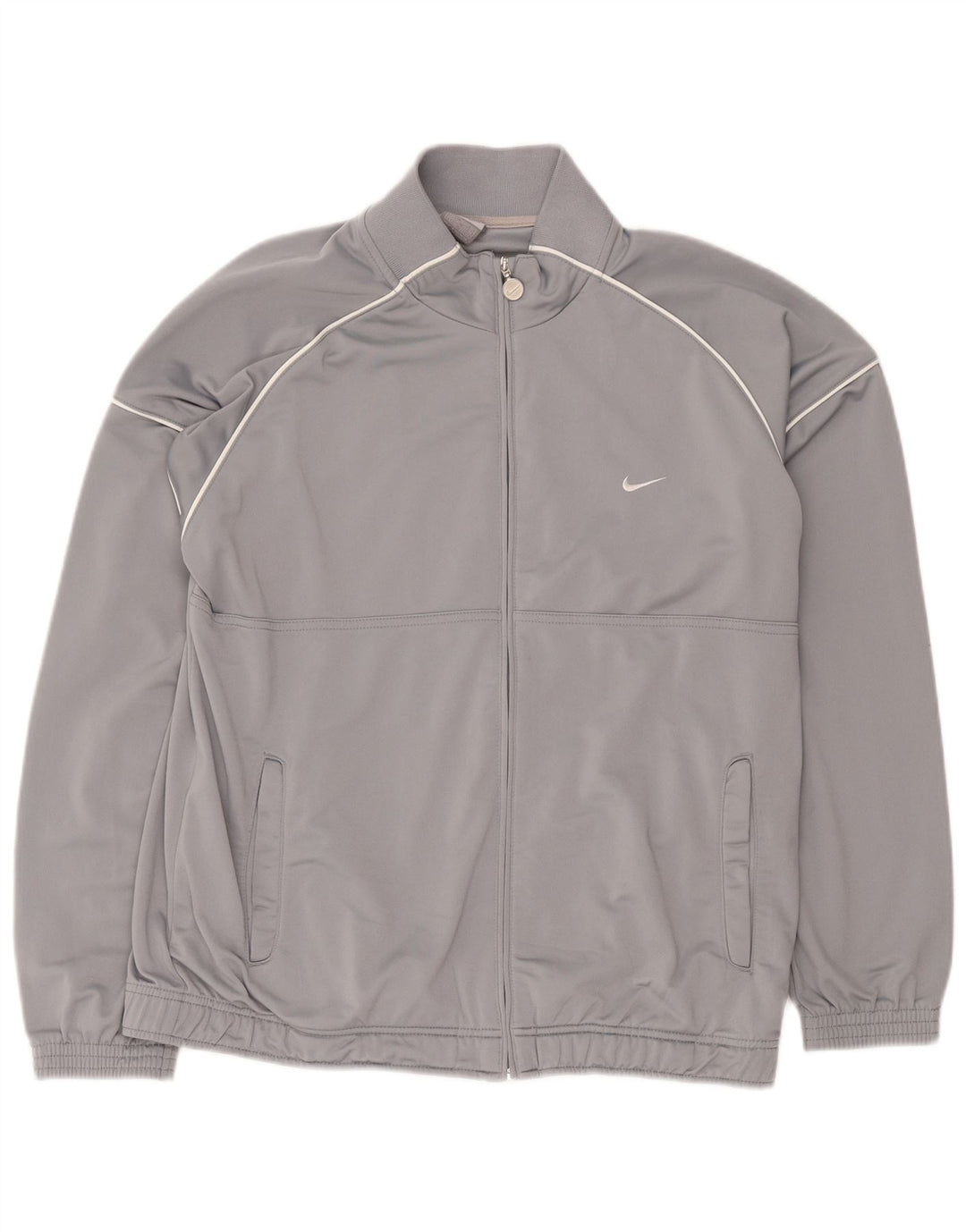 Nike Veste de survêtement pour homme UK 41/43 Large Gris Polyester
