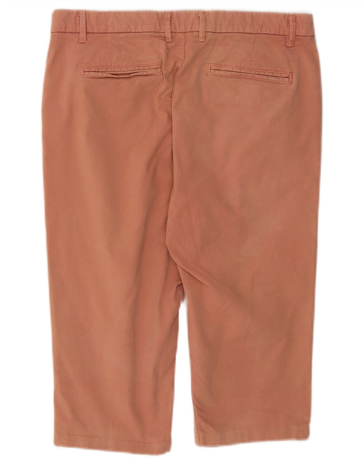 FAT FACE Bermuda Femme UK 10 Small W27 Orange Coton