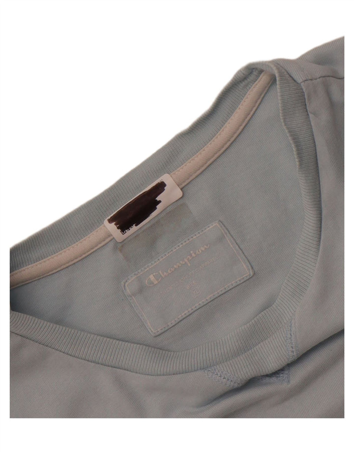 Champion T-shirt court pour femme UK 18 XL Bleu