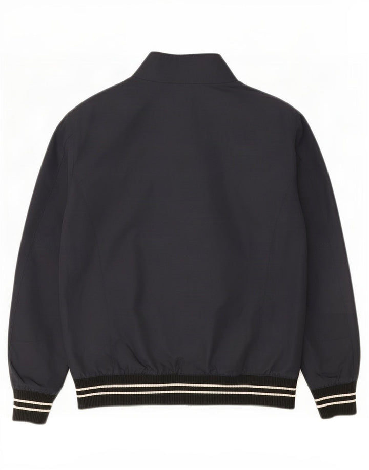 Murphy & Nye Veste Bomber Homme UK 38 Medium Bleu Marine Polyester
