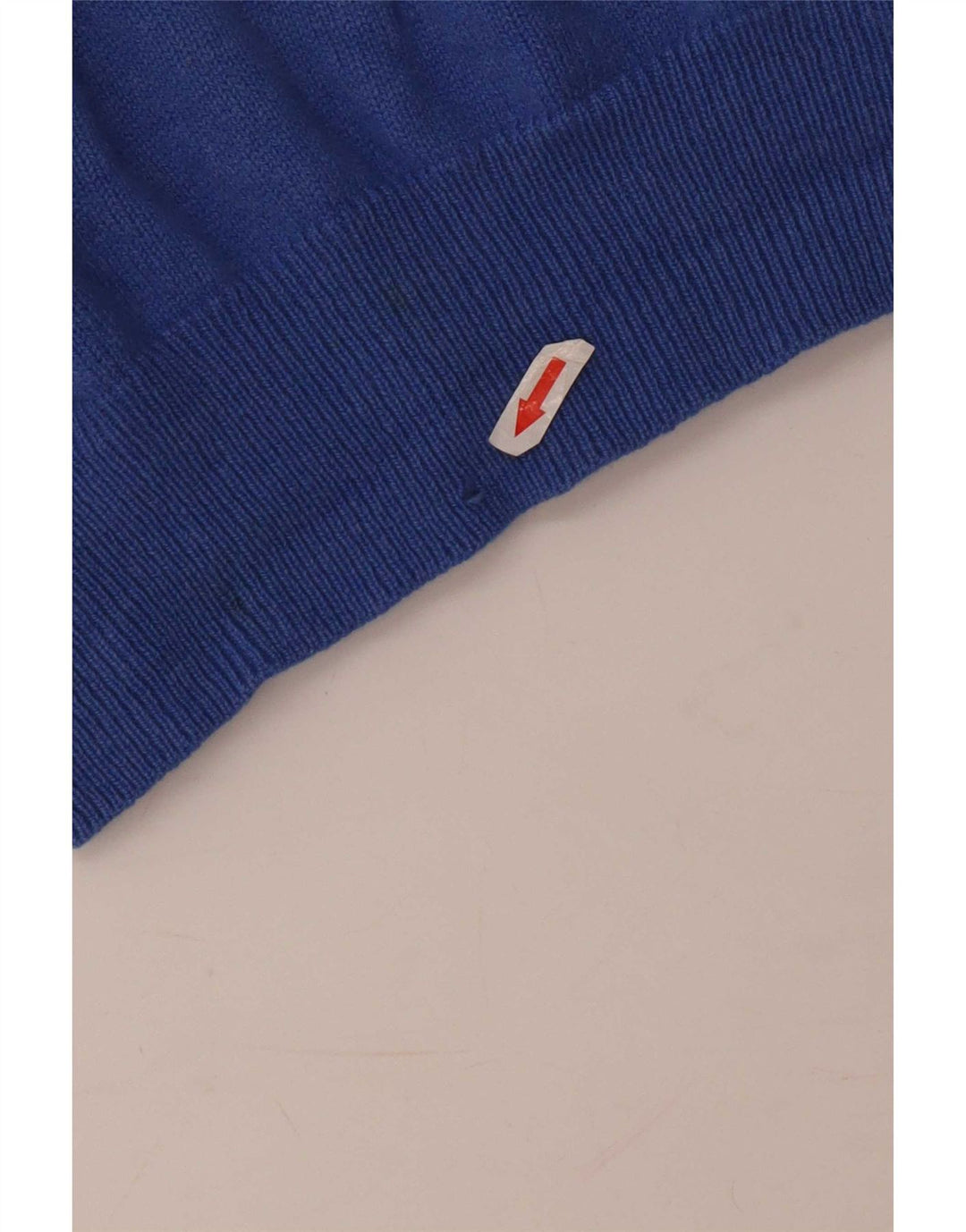 Fred Perry Pull Col Zippé Homme Bleu Moyen Laine
