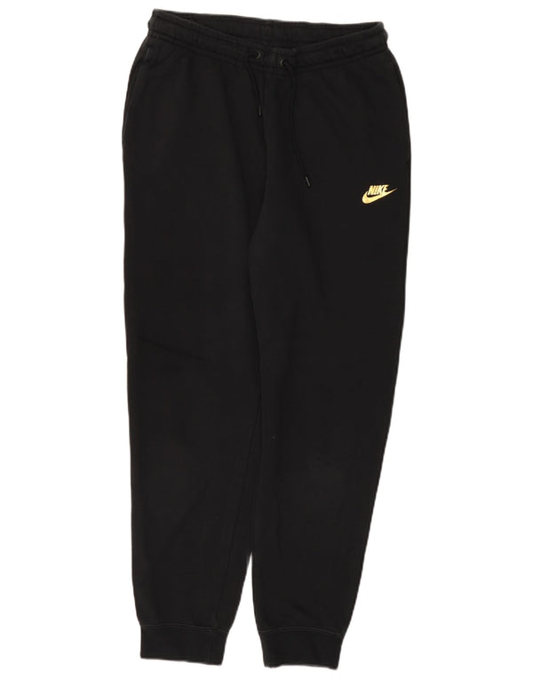 Nike Pantalon de survêtement pour femme en coton noir moyen UK 12