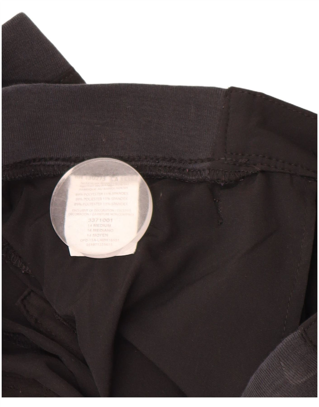 LEE Pantalon capri cargo coupe décontractée pour femme US 14 XL W34 L20 Noir