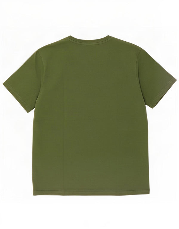 Bear T-shirt graphique pour femme UK 16 Grand coton vert