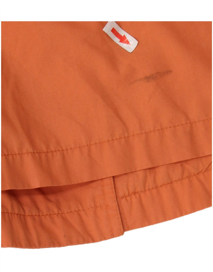 imperméable femme vintage UK 18 XL Orange Polyester