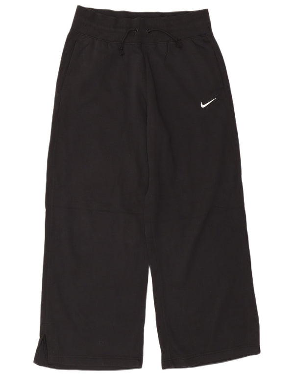Nike Pantalon de survêtement large pour femme UK 14 Large Noir Coton