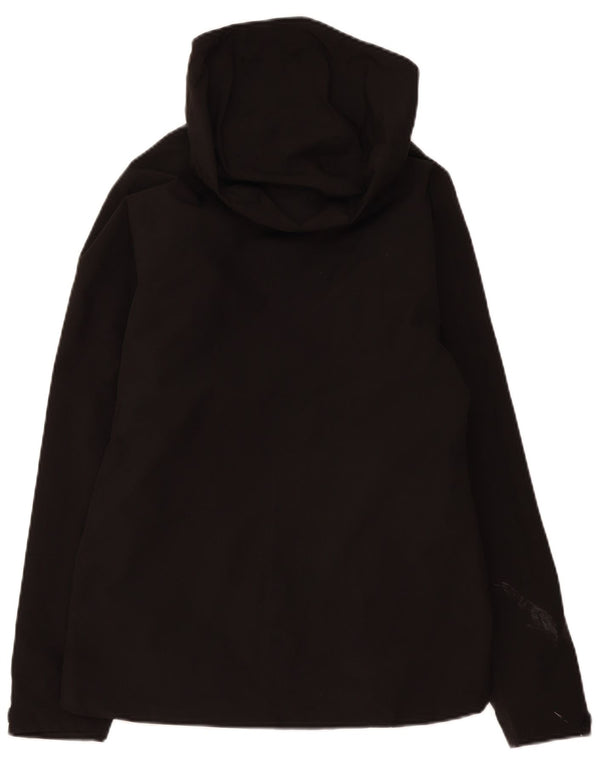 Mountain Warehouse Veste de pluie à capuche pour femme UK 8 Small Noir Polyester