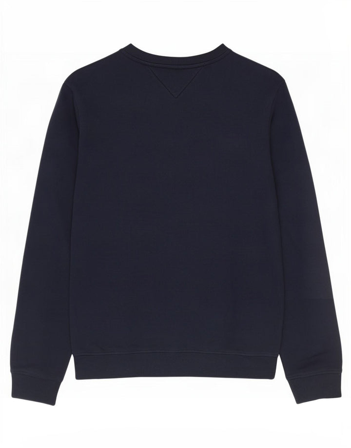 Tommy Hilfiger Sweat-shirt graphique pour homme en coton bleu marine Taille L