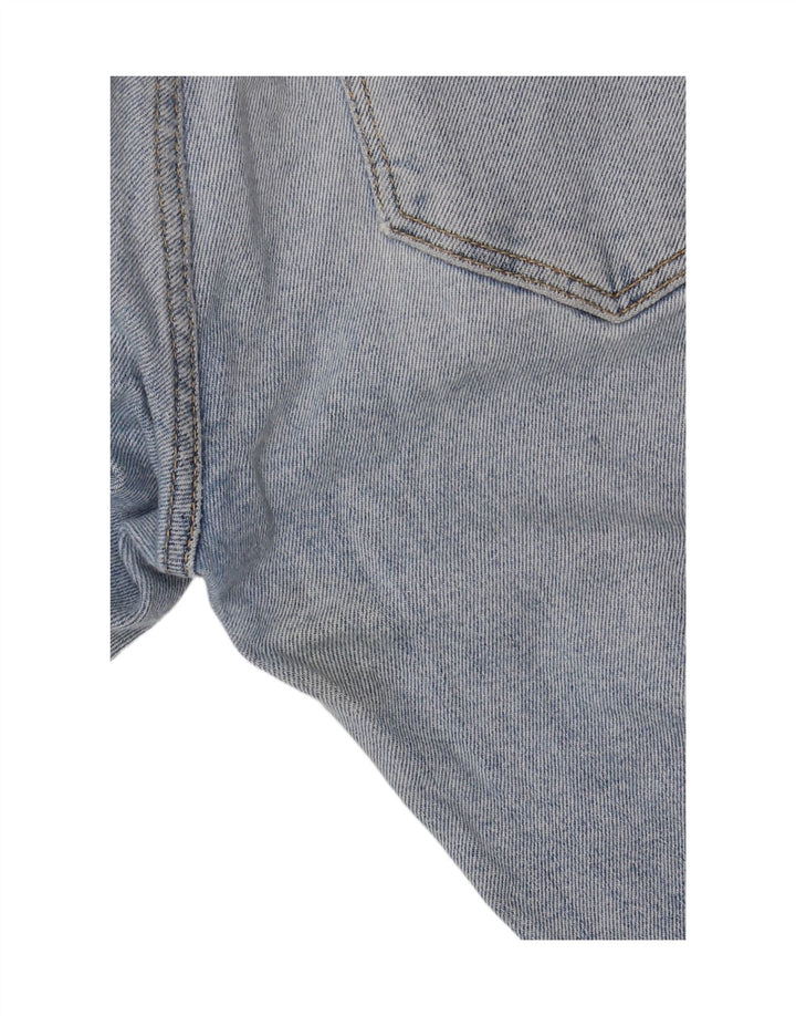 Zara Jean slim effet vieilli pour femme EU 38 Small W28 L28 Bleu