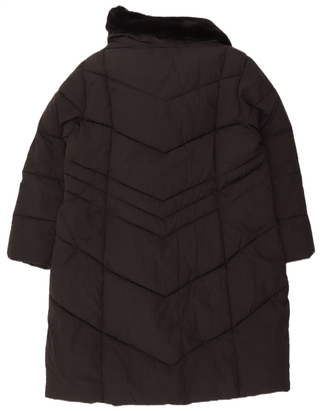 MONSOON Manteau rembourré pour femme UK 18 XL Nylon noir