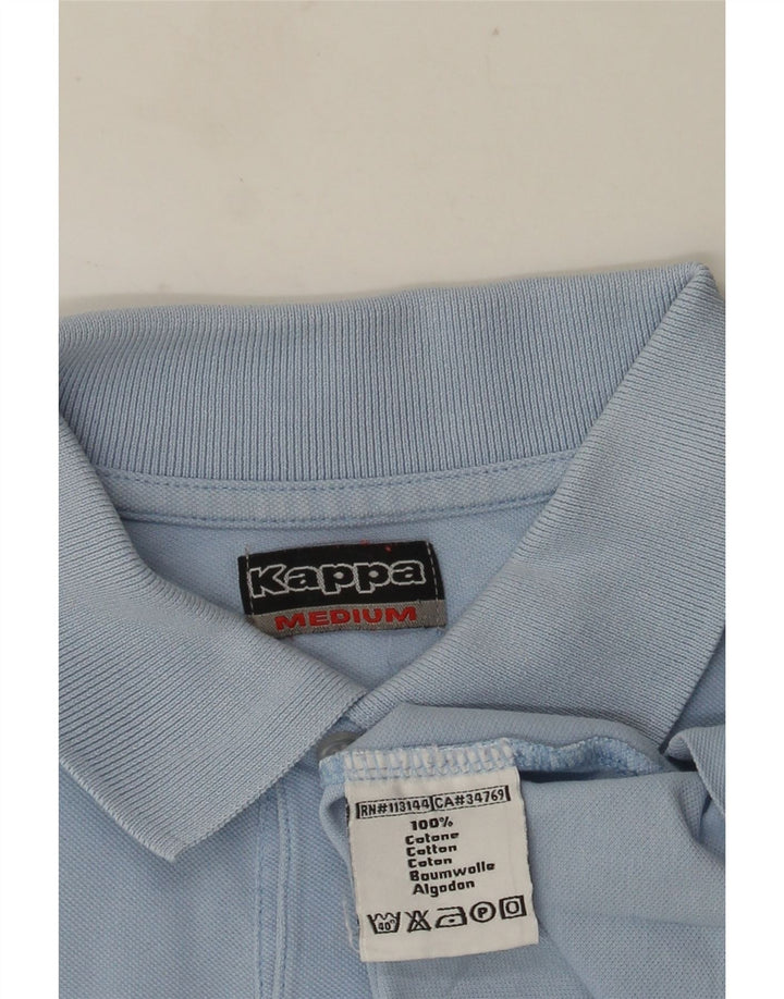 KAPPA Polo Homme Bleu Moyen Coton
