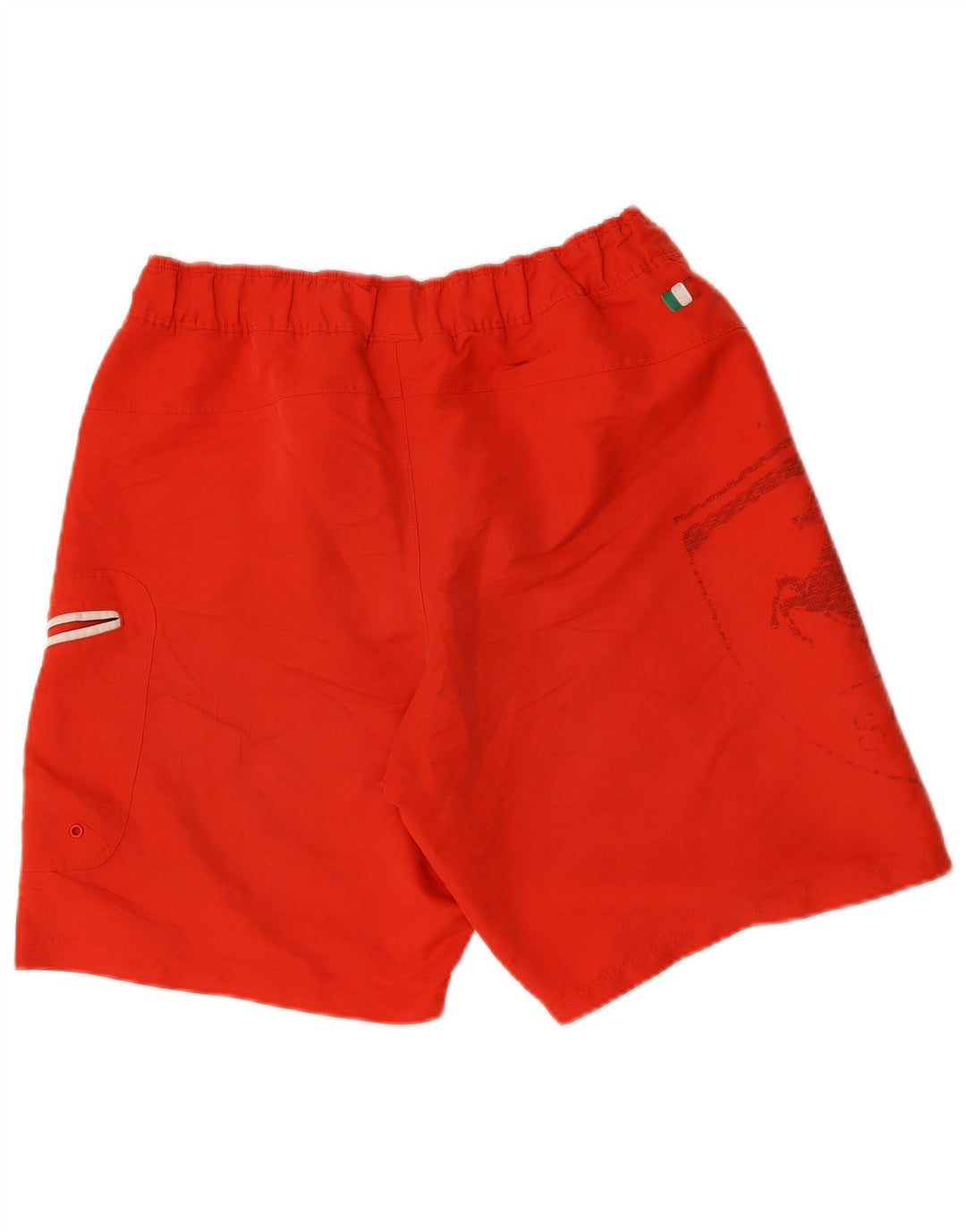 Puma Short de Bain Ferrari Graphic Homme Rouge Moyen Polyester