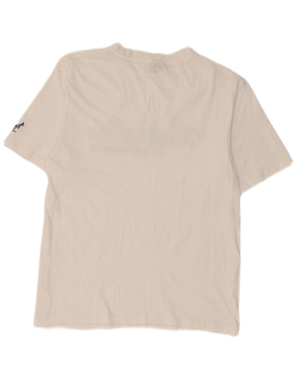 AUSTRALIAN L'ALPINA T-shirt graphique pour hommes, grand, blanc