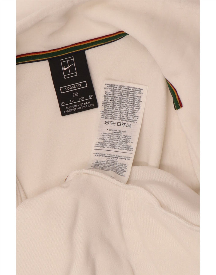 Nike Veste de survêtement pour homme XS Blanc Polyester