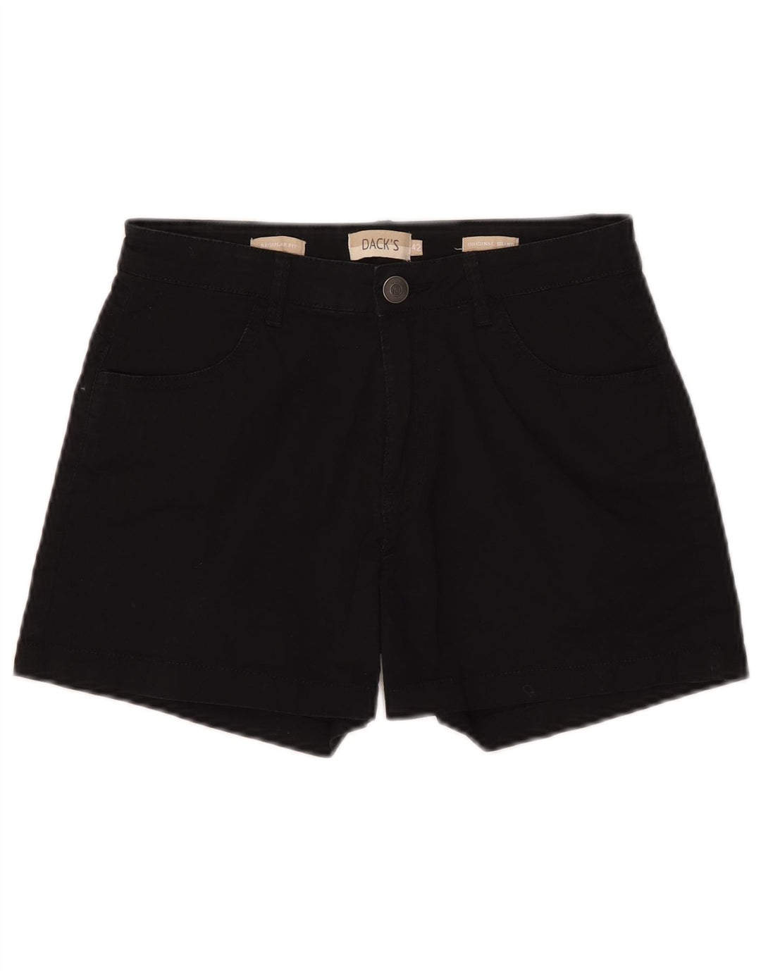 Dack's Short en jean coupe droite pour femme IT 42 Medium W28 Coton noir