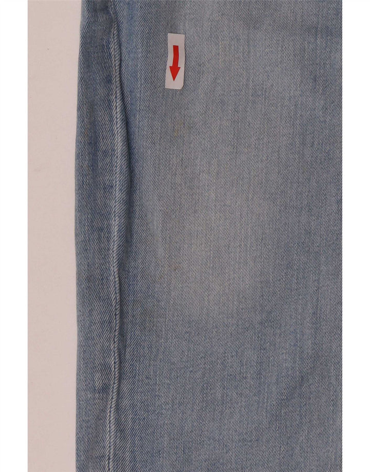 Zara Jean Slim Femme EU 42 Large W32 L27 Bleu