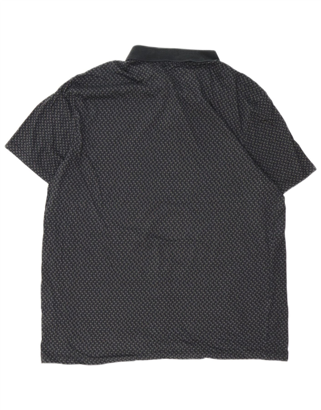 CALVIN KLEIN Polo Graphique Homme XL Noir Coton