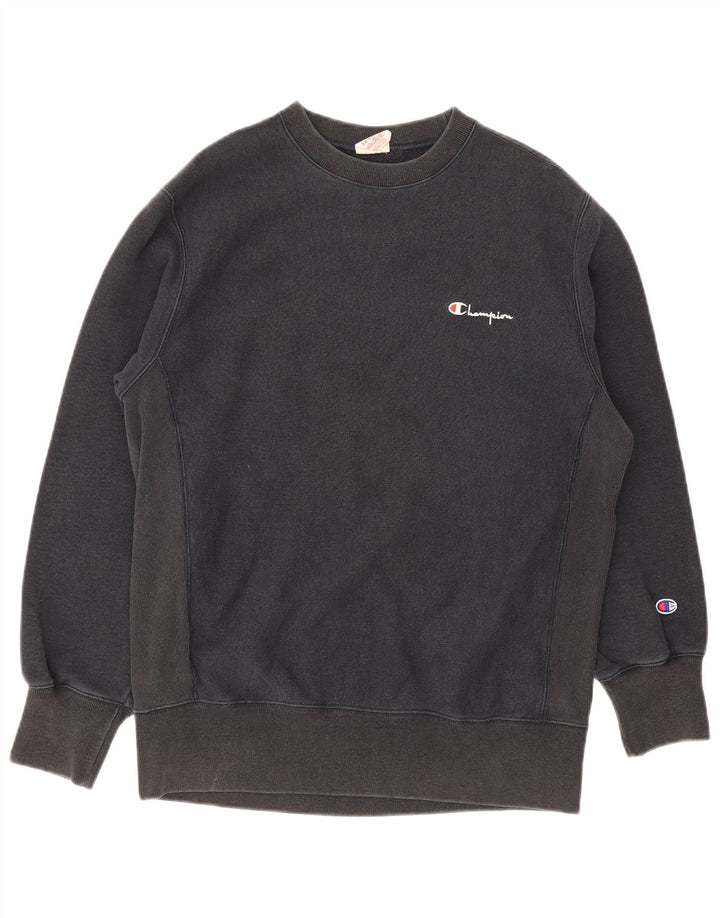 Champion Sweat-shirt pour homme en coton bleu marine 2XL