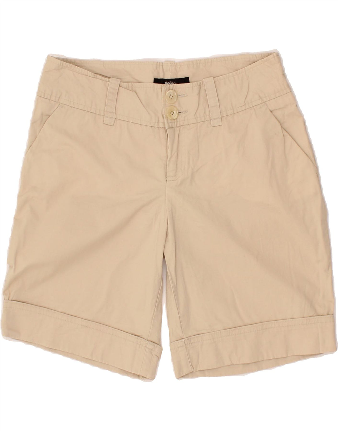 MOSSIMO Womens Chino Shorts US 2 XS W28 Beige Cotton Vintage Mossimo and Second-Hand Mossimo from Messina Hembry 
