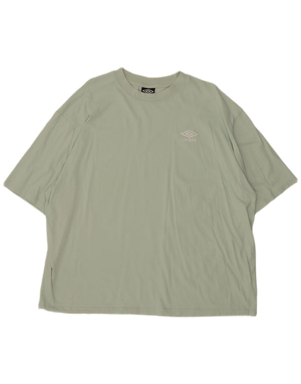 Umbro T-Shirt Homme Top 2XL Vert Coton