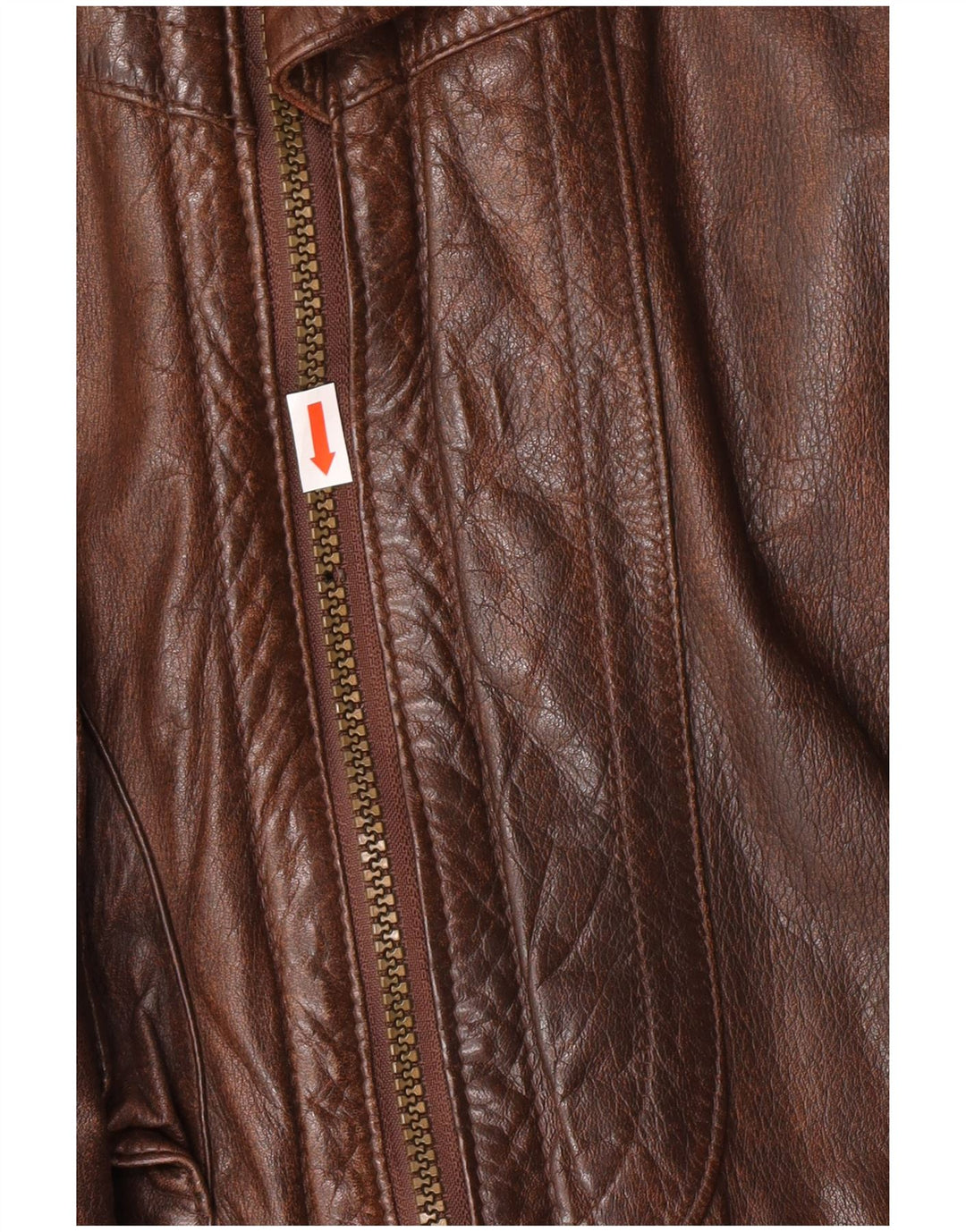 Veste en cuir homme Scooter IT 52 XL cuir marron
