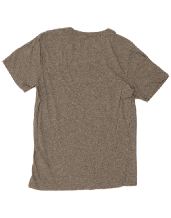 Nike Mens T-Shirt Top XS Gris Moucheté Coton