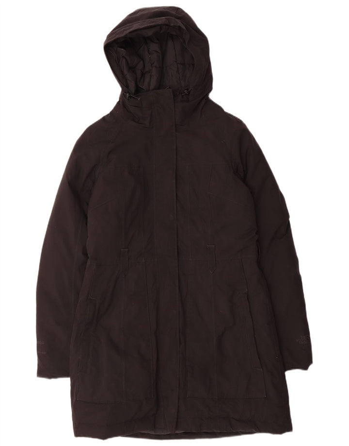 The North Face Manteau rembourré à capuche pour femme UK 10 Petit Noir Polyester