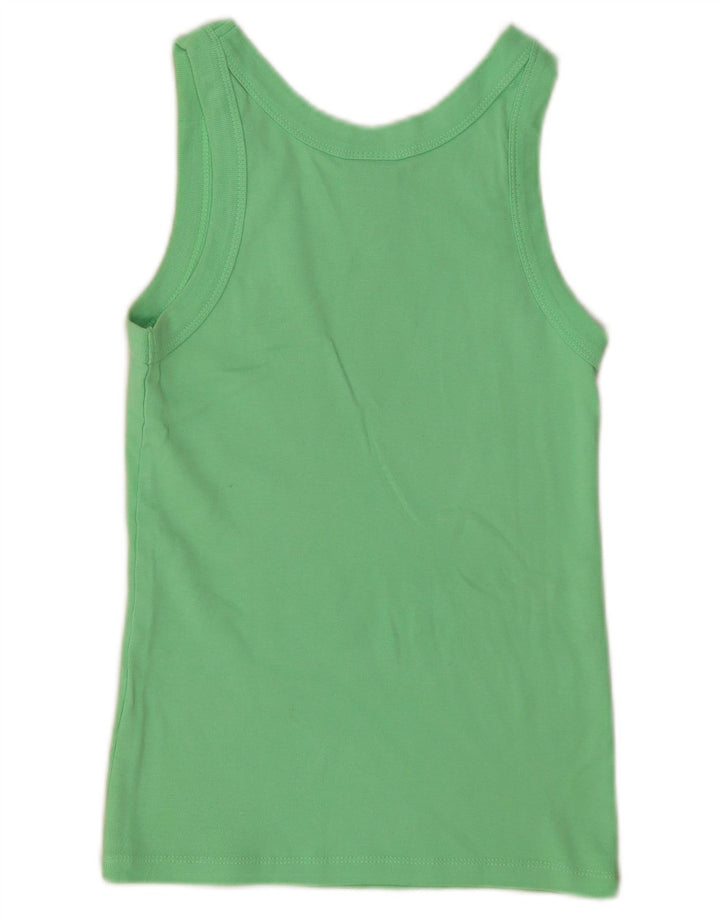 Nike Débardeur Femme UK 10/12 Vert Moyen