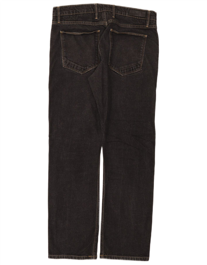 Marks & Spencer Jean Slim Autograph Homme W34 L31 Coton Noir