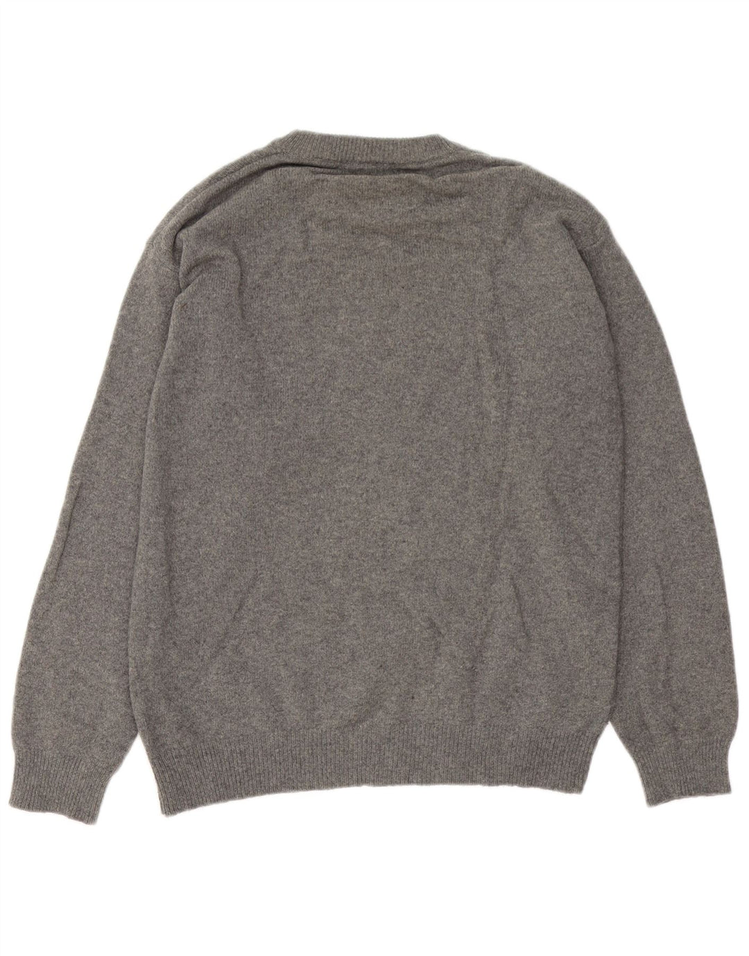 Marlboro Classics Pull à col rond pour homme en laine grise