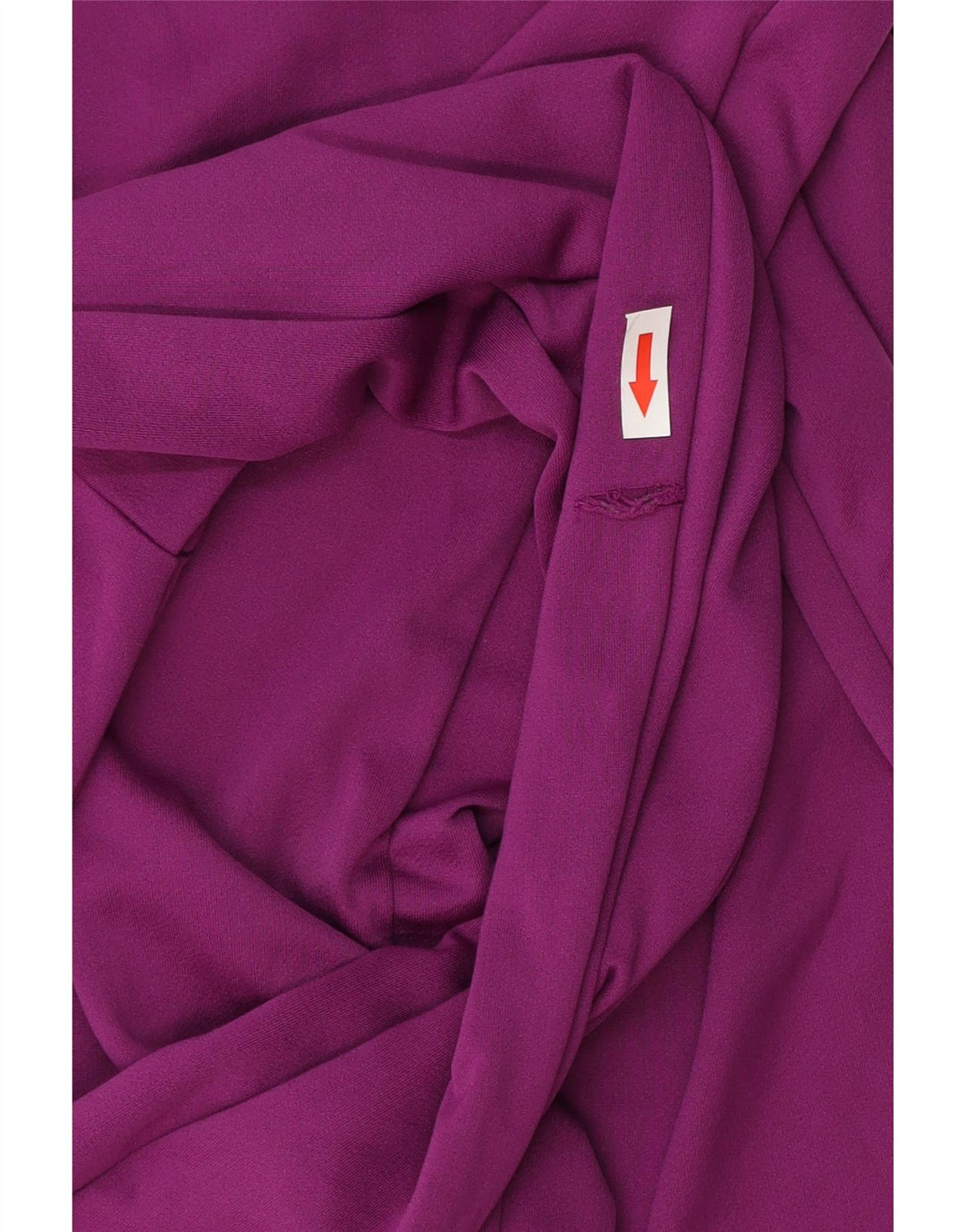 Nike Dri Fit Zip Neck Pull Survêtement Top UK 10 Petit Violet