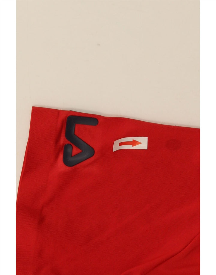 Fila Polo Homme Petit Rouge Polyester