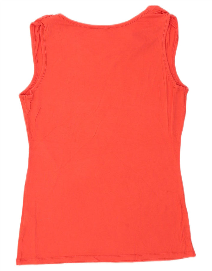 Guess Débardeur graphique pour femme UK 14 Orange moyen