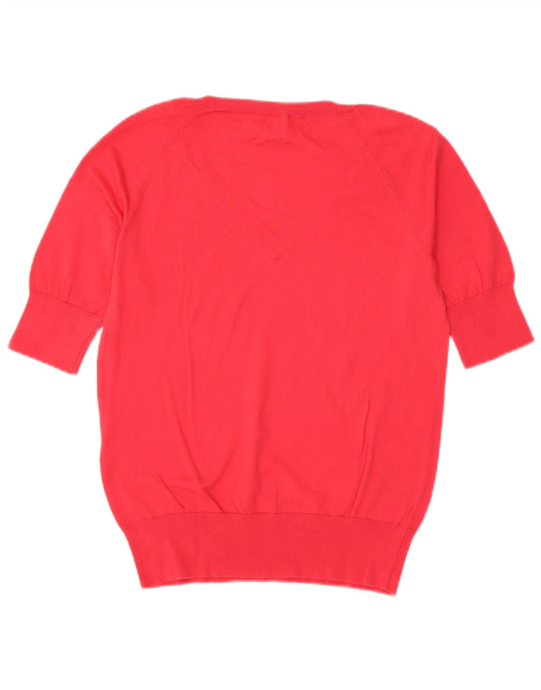 Henry s Pull à manches courtes et col en V pour femme IT 44 Rouge moyen