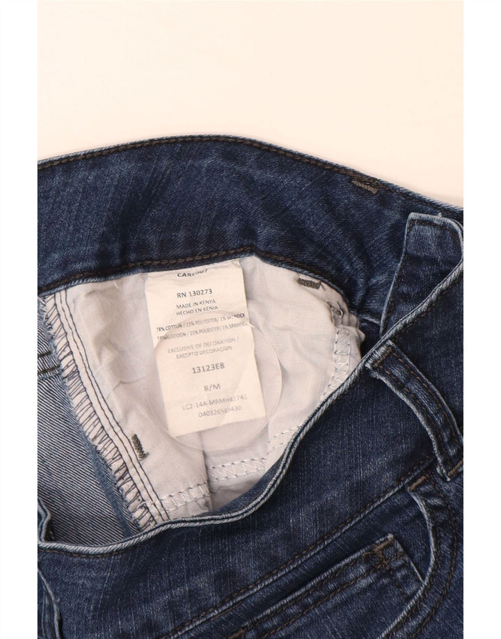 LEE Jeans Capri Riders Coupe Ample pour Femme US 8 Medium W28 L18 Bleu Coton