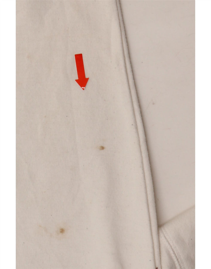 REEBOK Womens Sweatshirt Jumper UK 18 XL White Polyester Vintage Reebok and Second-Hand Reebok from Messina Hembry 