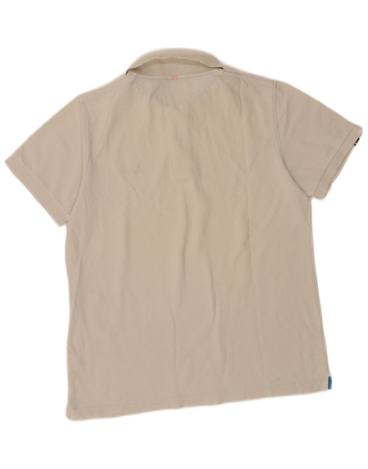 Sun68 Polo Homme Grand Blanc Coton