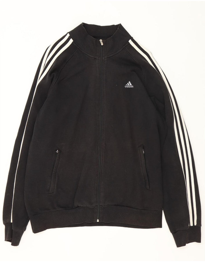 Adidas Veste de survêtement pour homme XL en coton noir