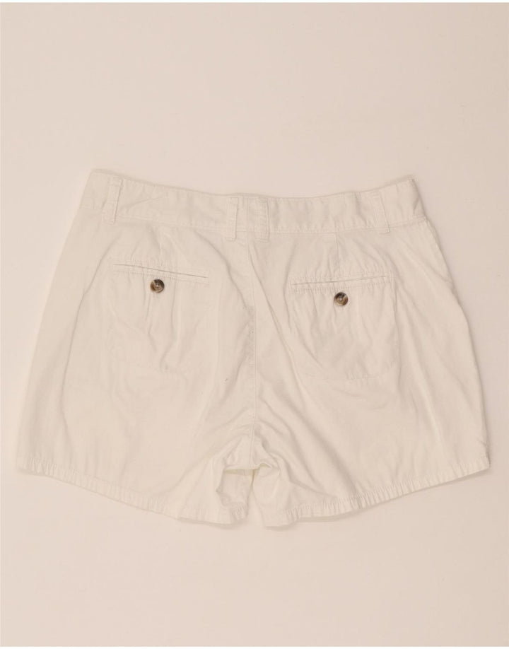 DOCKERS Womens Chino Shorts US 6 Medium W32 White Cotton Vintage Dockers and Second-Hand Dockers from Messina Hembry 