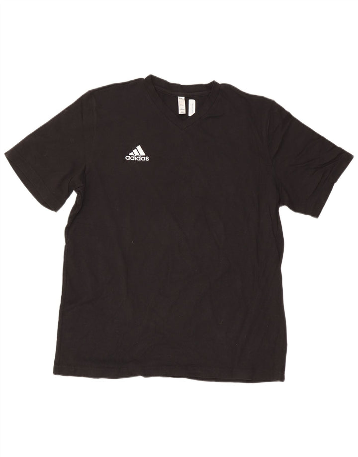 Adidas T-Shirt Homme Haut Grand Coton Noir