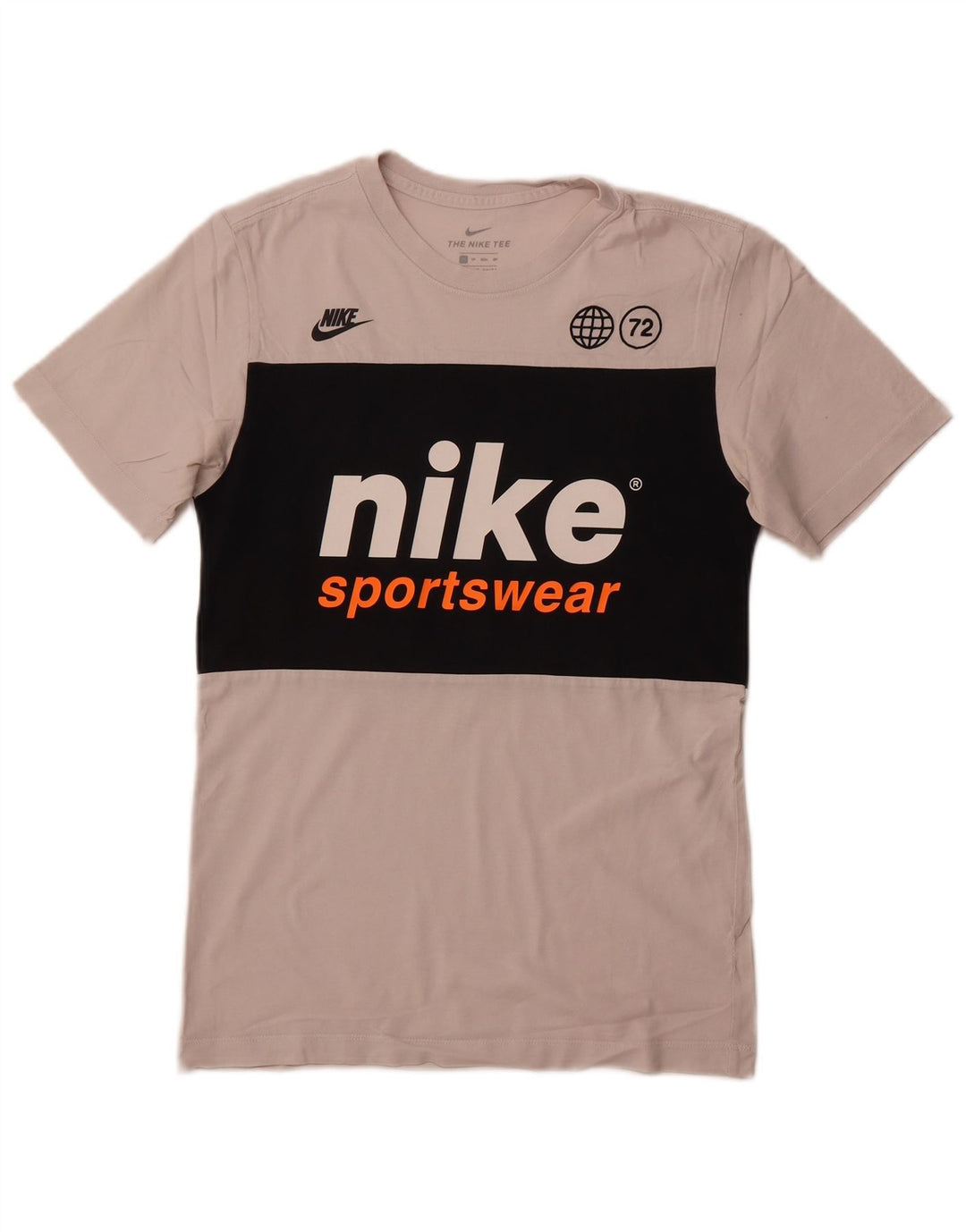 Nike T-shirt graphique pour homme XS Blanc colour block
